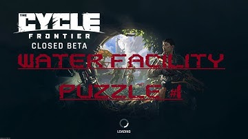 The Cycle: Frontier - Water Facility  Puzzle and