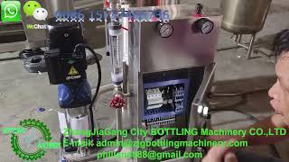 How to Install, Connect, and Operate a CO2 Carbonation Mixer machine for Soft Drinks