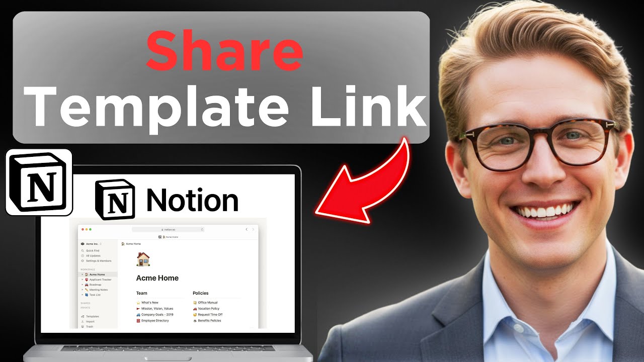 How To Share Notion Template Link To Edit With Your Customers (Full ...