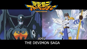 All my best friends are metalheads - AMV DIGIMON - Devimon Saga-HD
