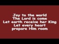 Joy to the World w Lyrics