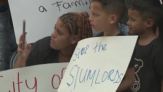 Residents push back on gang narrative at problem apartments
