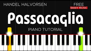 Passacaglia - Handel Halvorsen┃FREE SHEET MUSIC