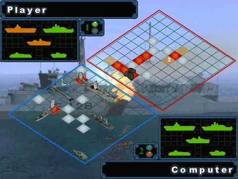 Battleship: Classic Naval Warfare Game (NMS Software) (Windows) [1996] [PC Longplay]