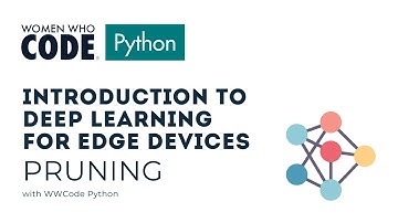 Introduction to Deep Learning for Edge Devices Session 4: Pruning