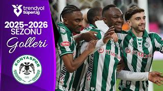 Konyaspor'un 2025/26 Sezonu Tüm Golleri | Trendyol Süper Lig