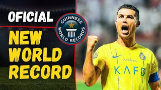 🎖️ Nuevo Récord Mundial, Histórico y Guinness de Cristiano Ronaldo (2024)