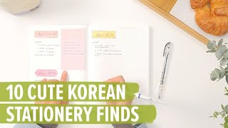 10 Cute Korean Stationery Finds