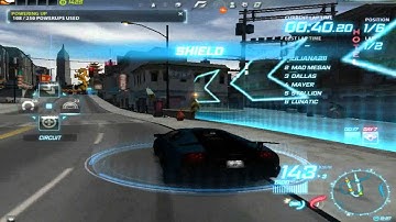 Need for speed world : Lunar Circuit : Lamborghini Murciélago 670