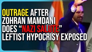 Outrage After Zohran Mamdani Does “Nazi Salute”, Leftist Hypocrisy Exposed