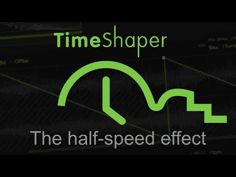 Half-speed trap & hip-hop effect with Cableguys TimeShaper