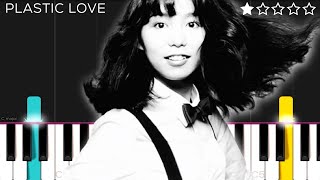 Mariya Takeuchi - Plastic Love | EASY Piano Tutorial