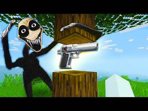 Horror Minecraft, But Drops Are GUNS