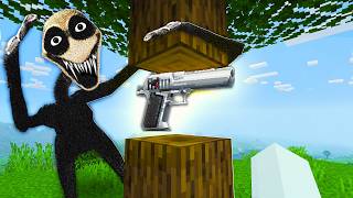 Horror Minecraft, But Drops Are GUNS... screenshot 1