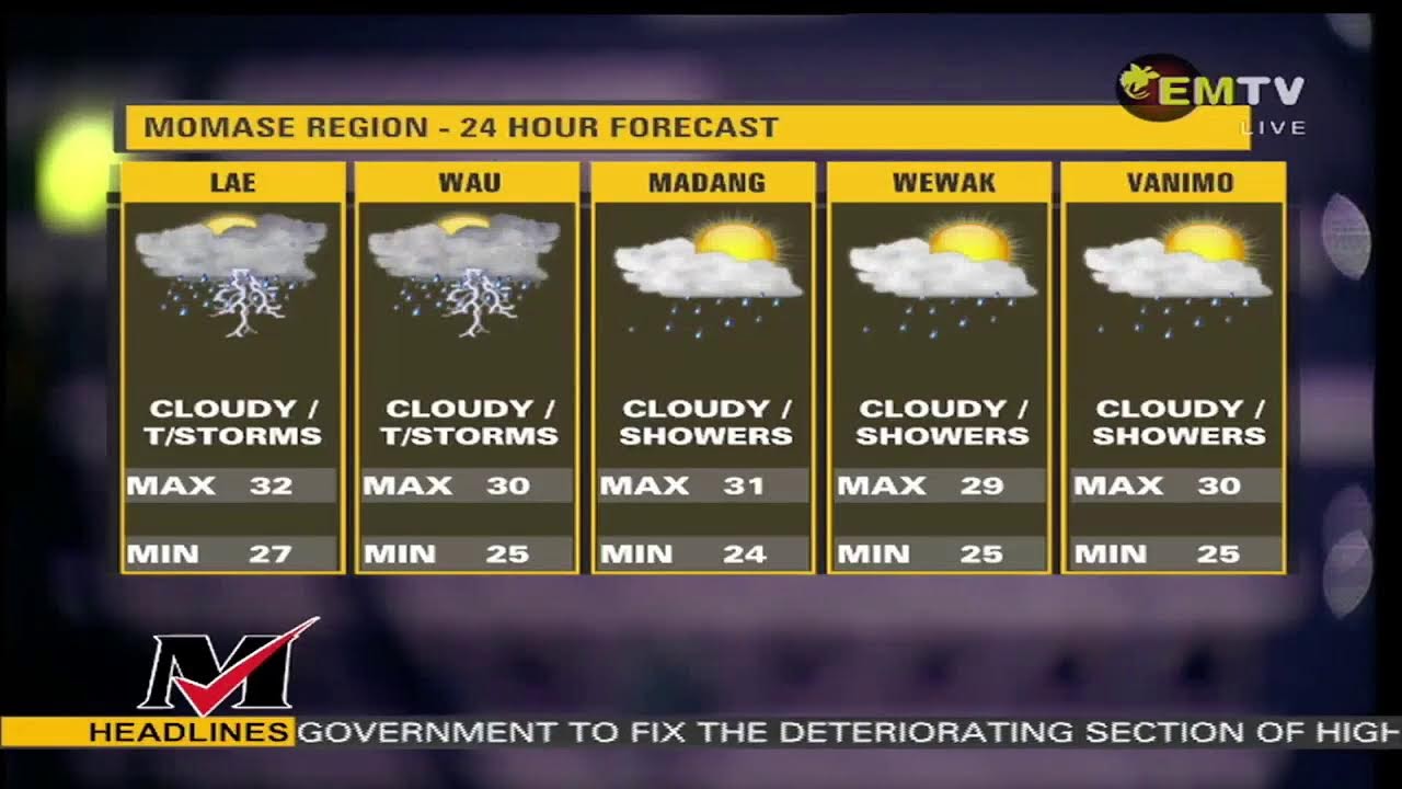 NATIONAL EMTV NEWS | 6PM | WEDNESDAY 11th MARCH, 2026