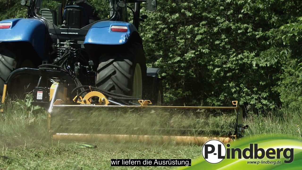 Mulchen statt mähen | Schlegelmulcher von P. Lindberg