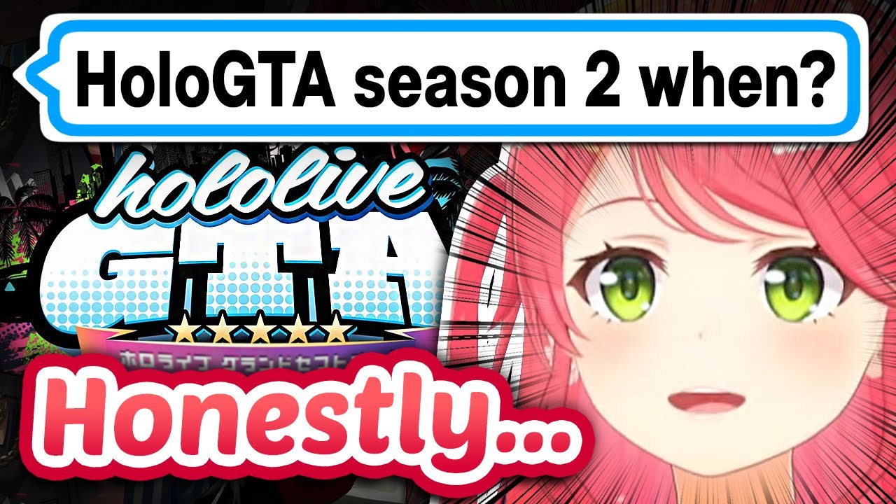 Miko On The Possibility Of HoloGTA Coming Back... 【ENG Sub Hololive】