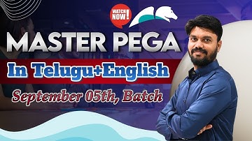 Update to Pega New Batch Students from Harsha | Pega New Batch Starts from September - 05th 11AM IST