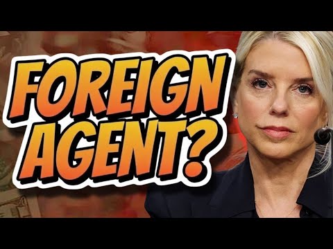 PAM BONDI FIRED: She Is A REGISTERED FOREIGN AGENT For Qatar | The $400 MILLION Trump Plane EXPOSED