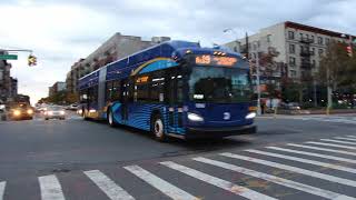 2017 New Flyer XN60 #1016 on the Bx19 at 145th Street and Broadway
