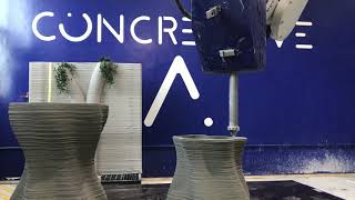 Concreative concrete 3d printing architectural elements
