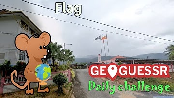 Geoguessr Daily Challenge - NMPZ January Challenge - I Noticed This Flag In The Nick Of Time