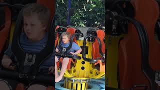 Why Did We Choose This?! Roller Coaster Ride of Terror! #shorts
