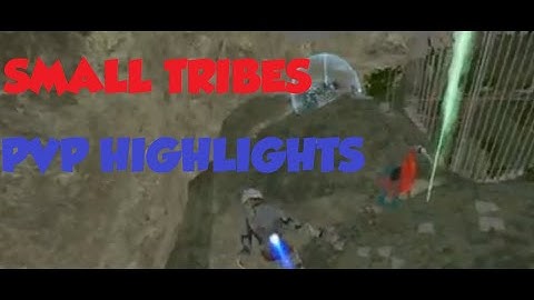 Ark Small Tribes PvP | Wiping a rad tree and clip dump