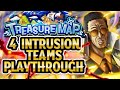 [OPTC] 4 INTRUSION TEAMS - TREASURE MAP トレクル