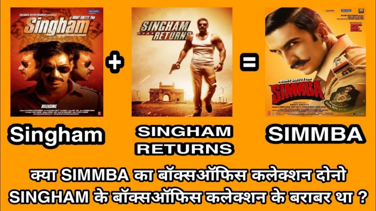 SINGHAM + SINGHAM RETURNS = SIMMBA... Box Office Collection Ajay Devgn,Ranveer singh,Rohit Shetty...