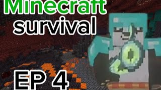 Making eyes of Ender to find stronghold ep 4 of the forever world 