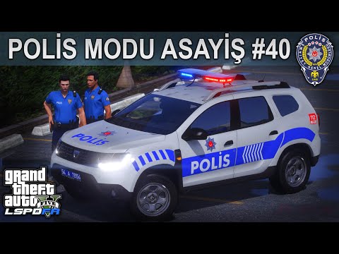 GTA 5 POLİS MODU ASAYİŞ #40 - DACIA DUSTER - LSPDFR