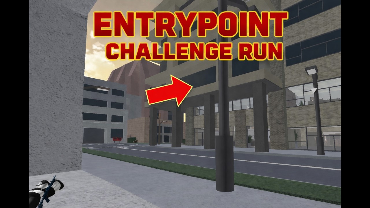 Roblox Entrypoint the Deposit rookie always Armed and Armored (Challenge run)