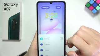 Samsung A07: How to Show Weather on Lock Screen screenshot 4