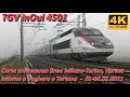Il TGV inOui 4501 tra Voghera e Tortona - 2021 - 4K