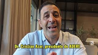 Dr. Cristian Azar,  presidente de ADERE -  ER Mendoza 