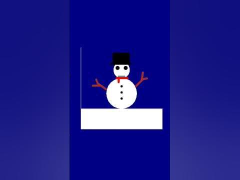 A simple Snowman design Using Python Turtle 🐢 watch it 😍 #python # ...