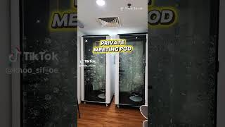 Your Privacy Meeting Pod #OfficeFurniture #office #workspace #officespace #officesetup #meetingpod