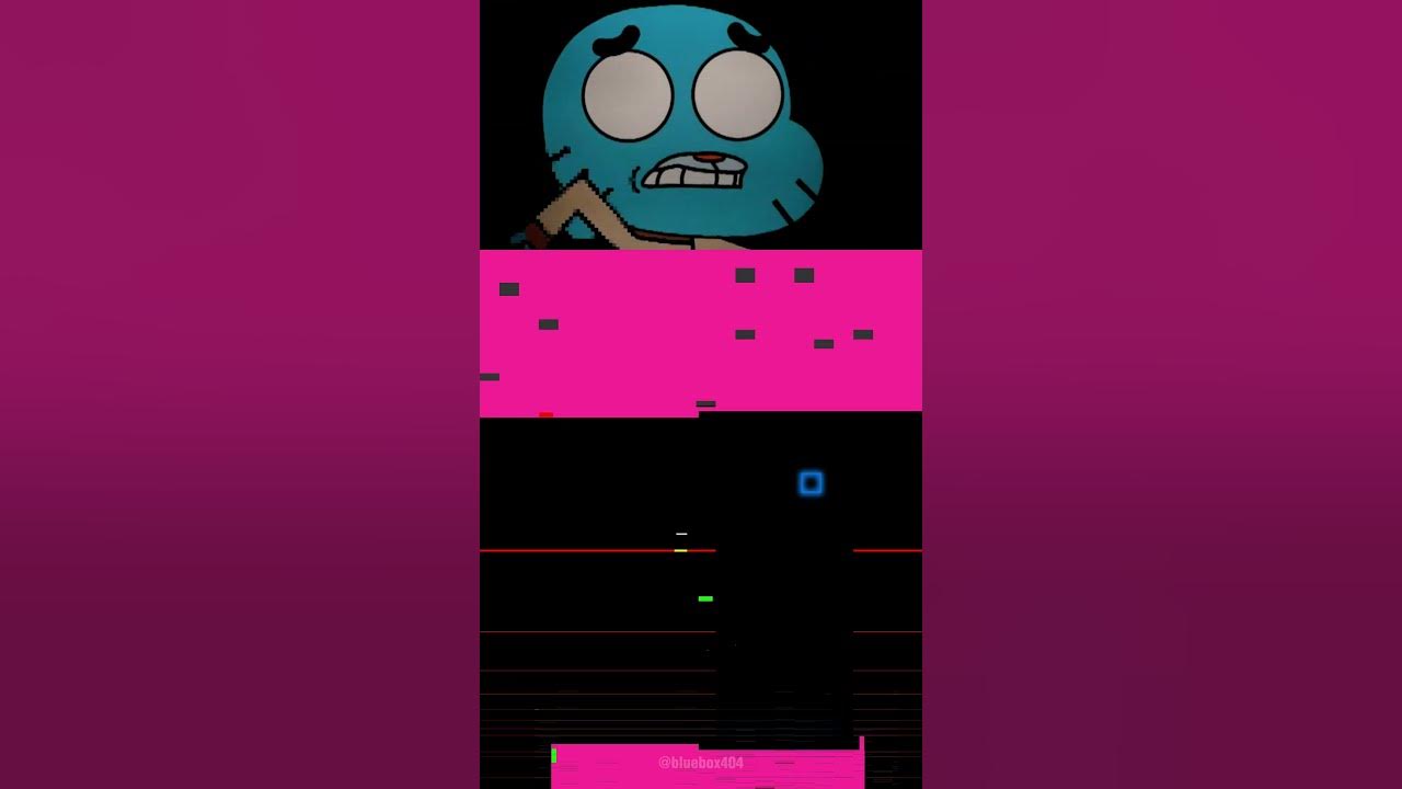 The Amazing World Of Gumball..? 😨 (3008's Friday Theme Crunchy Version) | Blue Bouncing Square
