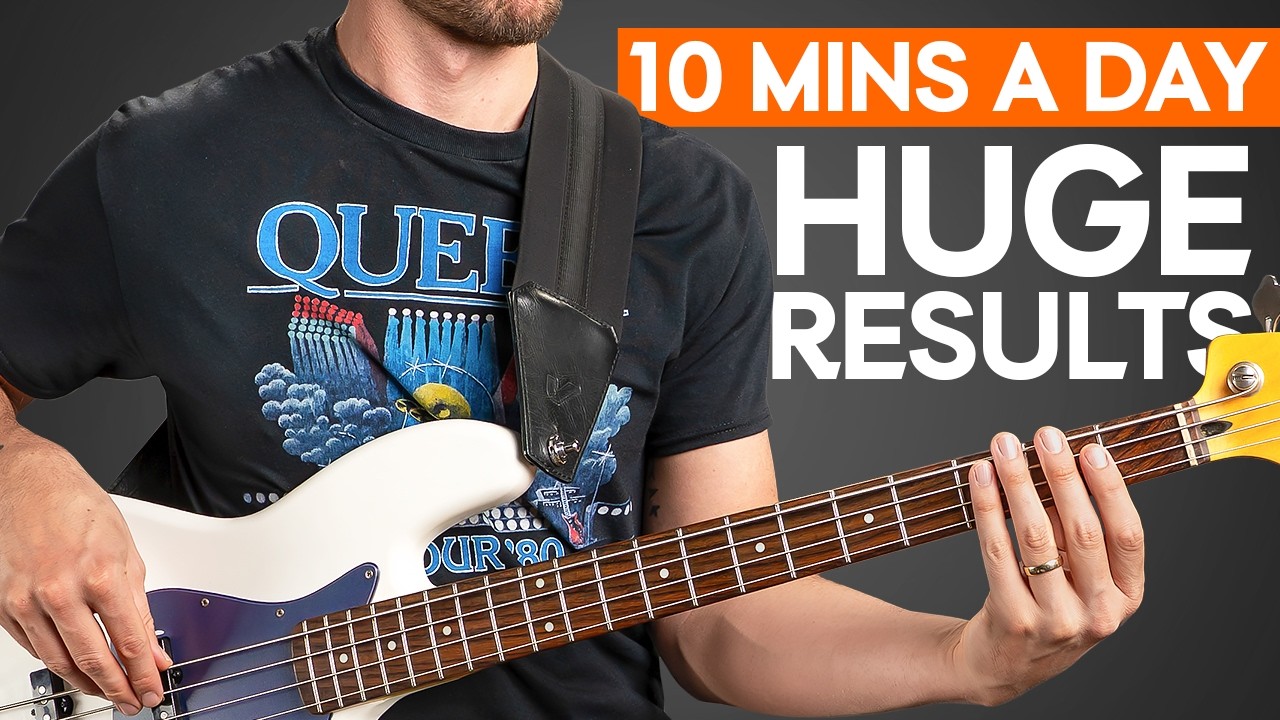 The PERFECT Bass Practice Morning Routine For Beginners