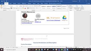How to make your syllabus more accessible? Add a Table of Contents