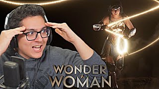 WONDER WOMAN GAME REVEAL TRAILER REACTION!