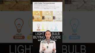 4 Key Factors You Need to Know Before Buying a Light Bulb #lightbulb  #buyingguide #lumens #colors The Ultimate Light Bulb Guide Understanding Bulb Shapes Color Temperature And Brightness
