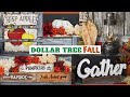 GORGEOUS DOLLAR TREE FALL 2020 DIYS/FARMHOUSE HOME DECOR/HIGH END DOLLAR TREE DIY/HOT HUMBLE PIE