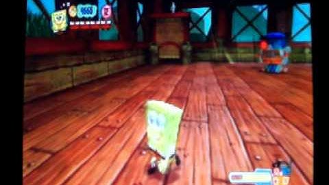 Spongebob Truth or Square Walkthrough Part 17 Final Mini Boss