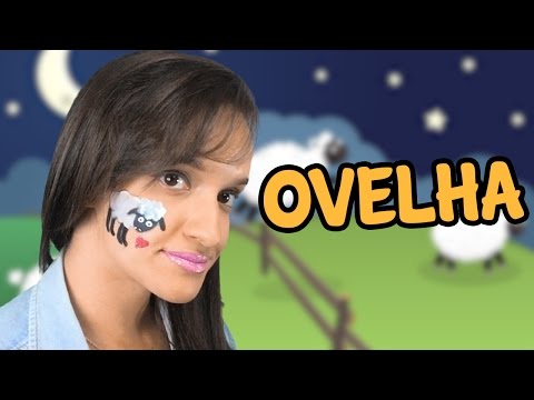 Ovelha - Você consegue fazer pintura de rosto