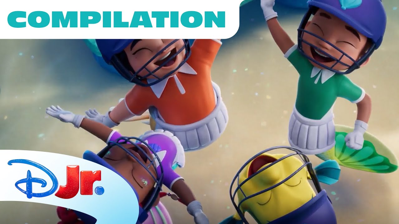 Disney Junior Ariel - Compilation : Activités entre amis ! - YouTube