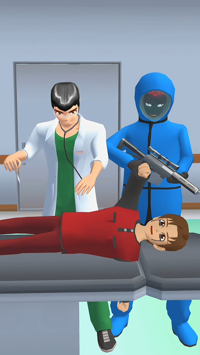 Dokter menangkap anak laki-laki yang terinfeksi😜😇🥲🧟#sakuraschoolsimulator #shorts #youtubeshorts