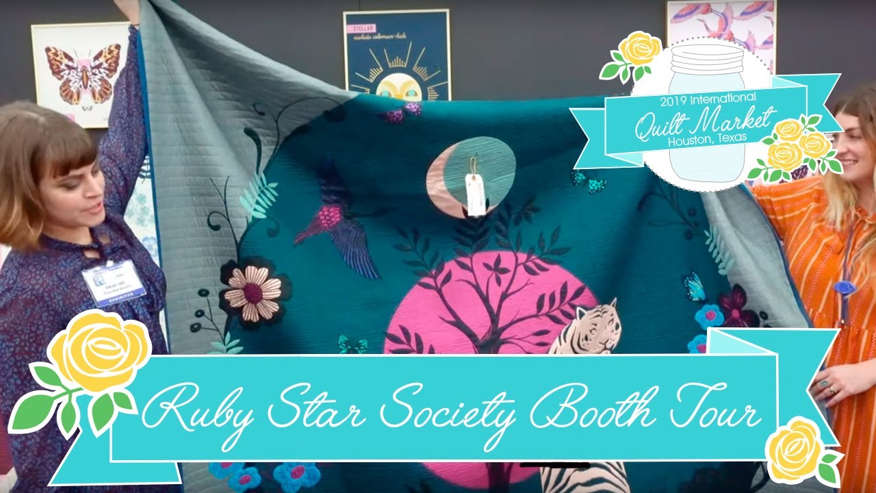 Ruby Star Society Booth | Fall Quilt Market 2019 | Fat Quarter Shop