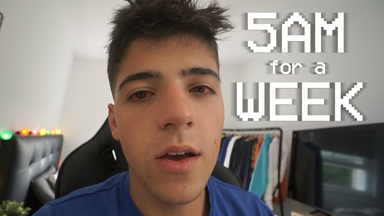 Waking Up At 5AM For A WEEK YouTube